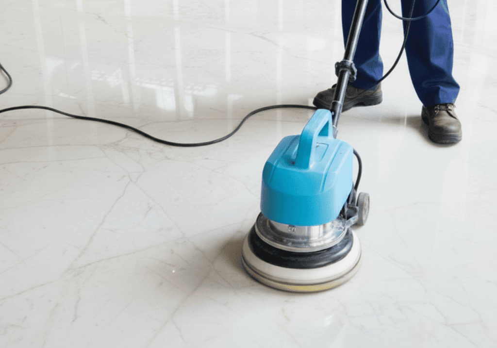 Vinyl Floor Cleaning