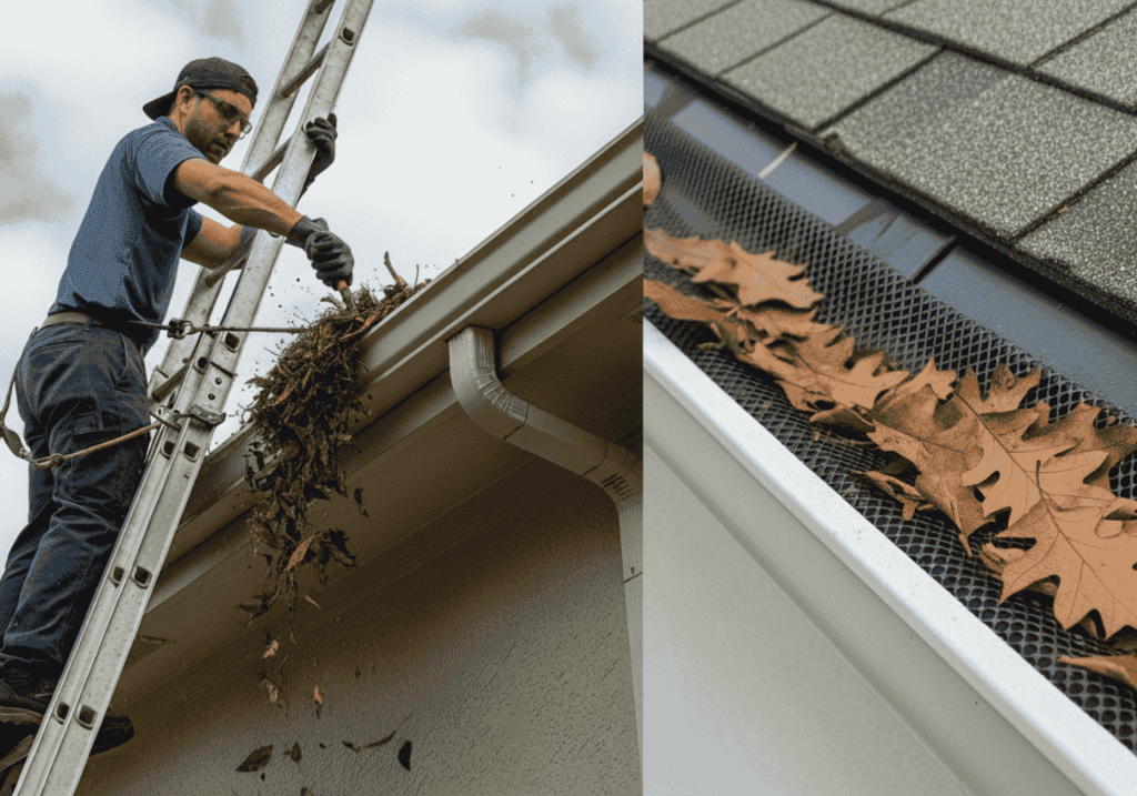 Gutter Cleaning & Guard