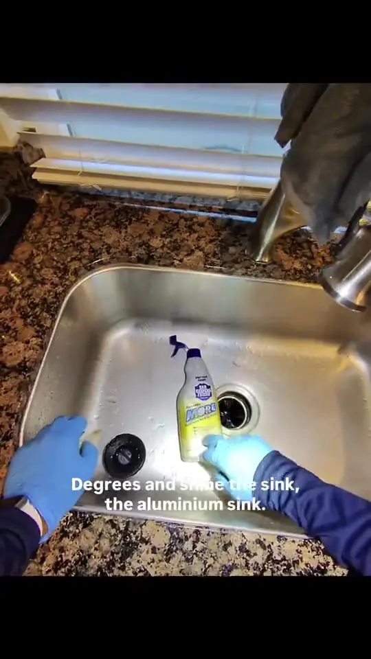 Kitchen sink deep cleaning walnut creek, CA video by Dr. Carpet