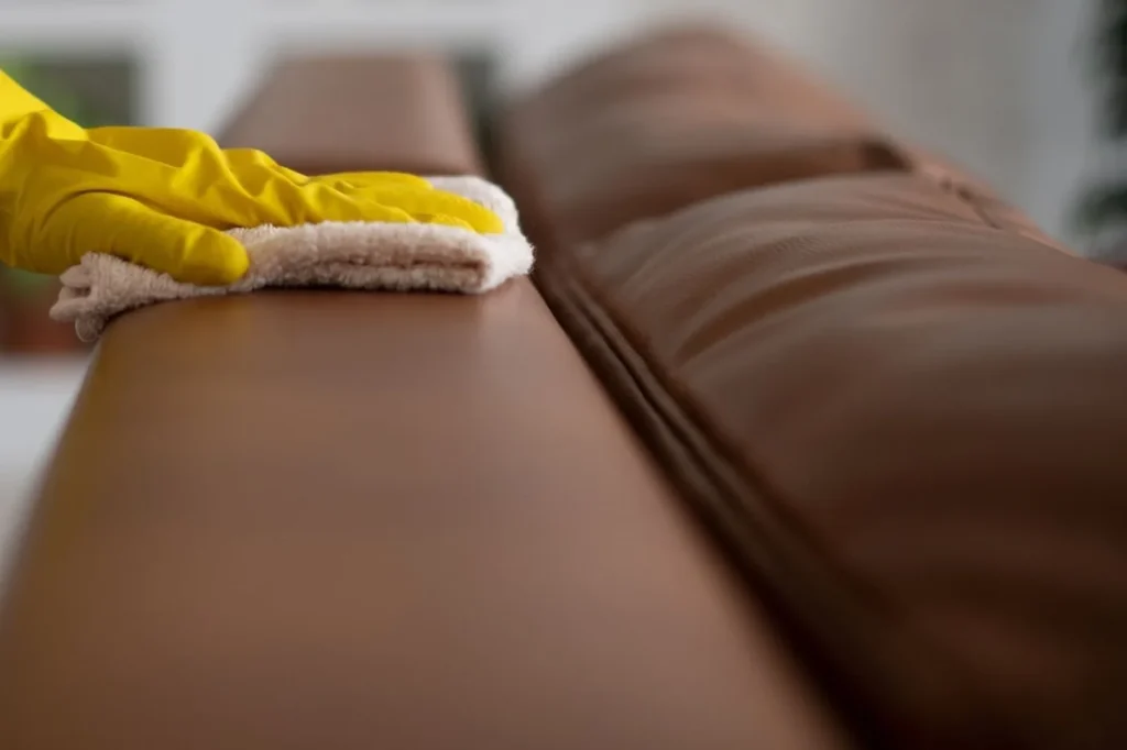 Leather Furniture Cleaning by Dr. Carpet in Walnut Creek, CA
