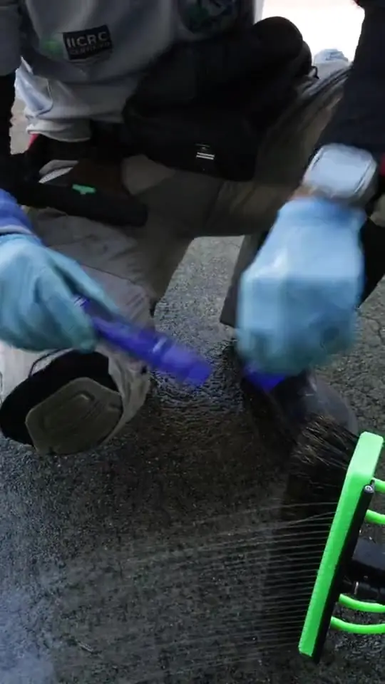 Pure water 0 tds test window solar cleaning video by Dr. Carpet