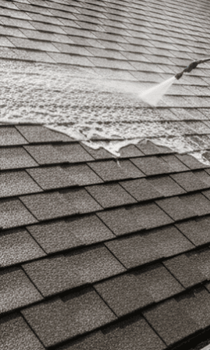 Roof softing washing