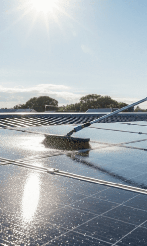 Painel Solar Cleaning
